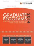 Graduate Programs in Business, Education, Information Studies, Law and Social Work 2014 (Grad 6)