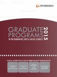 Graduate Programs in the Humanities, Arts and Social Sciences 2015