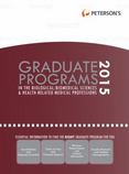 Graduate Programs in the Biological/Biomedical Sciences and Health-Related Medical Professions 2015