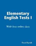 Elementary English Tests I