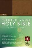Premium Value Compact Slimline Bible NLT, Tutone