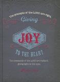 Joy Psalm 19:8 Journal
