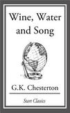 Wine, Water and Song