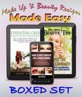 How to Apply Makeup With Beauty Recipes Made Easy: 3 Books In 1 Boxed Set