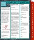 Algebraic Equations: Speedy Study Guides