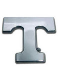 Tennessee Chrome Auto Emblem Letter