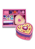 Decorate-Your-Own Wooden Heart Chest