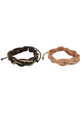 Leather Cotton Bracelet