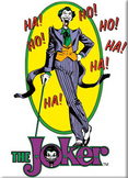 Classic Joker On Cane Magnet