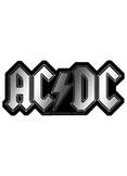 AC/DC Logo Chrome Sticker
