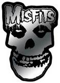 Misfits Logo & Skull Chrome Sticker