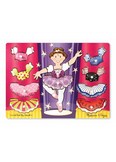 Ballerina Dress-Up Mix 'n Match 10 Piece Peg Puzzle