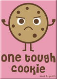 David & Goliath Tough Cookie Magnet