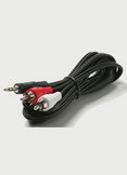 6' Stereo Y Cable 3.5mm to RCA