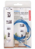 Photo or Card Cable Holder with Magnets