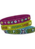 Stretch Bangle Love