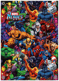 Marvel Heroes 5' x 7' Cloth Wall Banner