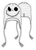 Nightmare Before Christmas Jack Skellington Peruvian Hat