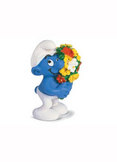 Smurf with Flowers