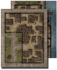 Gamemastery Flip Mat: Warehouse