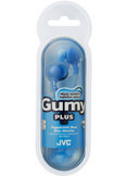 JVC Gumy Plus In Ear Noise Isolation Headphones Blue