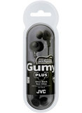 JVC Gumy Plus In Ear Noise Isolation Headphones Black