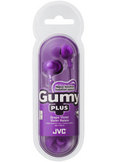 JVC Gumy Plus In Ear Noise Isolation Headphones Viloet