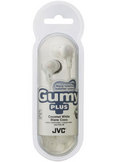 JVC Gumy Plus In Ear Noise Isolation Headphones White