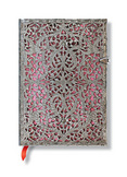Silver Filigree Blush Pink Midi