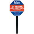 Swann Security Sign & Stickers with Yard Stake