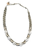 Braided Cowry Necklace