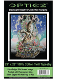 Guardian Dragon Black Light Tapestry