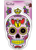 Lock Sugar Skull Sticker