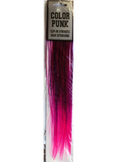 Hair Extensions Magenta Black Fade 2 Pack