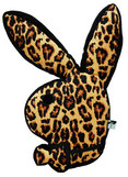 Playboy Bunny Head Leopard Cushion