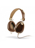 Skullcandy Brown /Gold Aviator Headphone w/ Mic