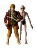 The Hobbit Bilbo Baggins & Gollum 3.75 inch Figure Pack