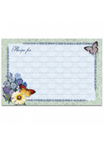 Botanical Gardens Recipe Cards