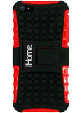 iHome Tough Case for iPhone 5 - Red