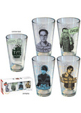 Big Bang Theory 4-pk Character Pint Set