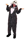 Nightmare Before Christmas Jack Hoodie Footie Pj