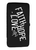 Faith Hope Love Hinge Wallet