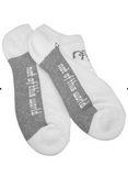 Notw Ankle Sock Wht/Gry