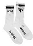 Notw Crew Sock Wht/Blk
