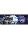 Wolves 4D Bookmark