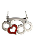 Knuckle Heart Necklace