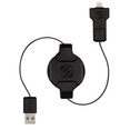strikeLINE pro - Retractable Charge & Sync Cable for Lightning/micro USB Devices