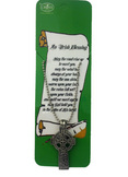 Celtic Cross Pewter Fine Bead Mens 24 in