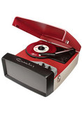 Crosley Collegiate Red Turntable