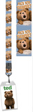 Ted F**k You Thunda Lanyard